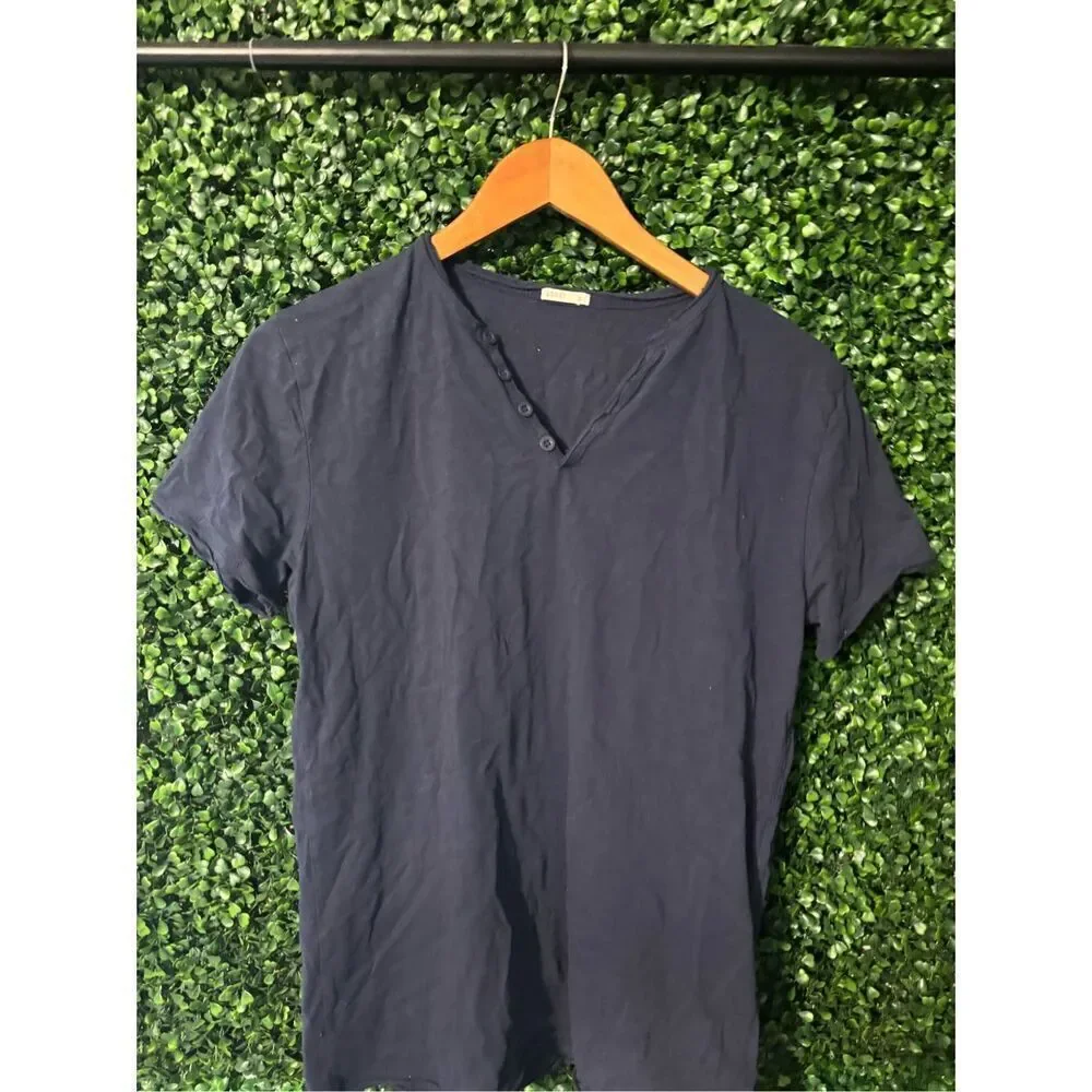 Scout Men’s Dark Blue 100% Cotton Shirt Sz Small